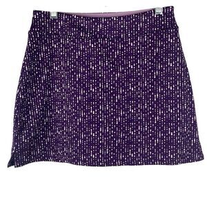 Tranquility Printed Purple Active Skort XS